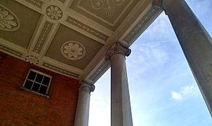 Ceiling detail at Osterley Park