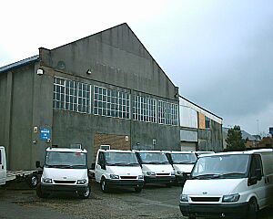 Chesterfield Tramway - Chatsworth Road Depot 07-04-06