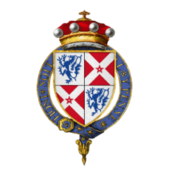 Coat of Arms of Sir William Nevill, 6th Baron Fauconberg, KG