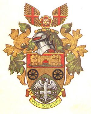 Coat of arms of the Yiewsley and West Drayton Urban District