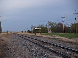 Railroad in Coulee