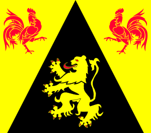 Drapeau Province BE Brabant Wallon