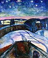 Edvard Munch - Starry Night (1922–24)