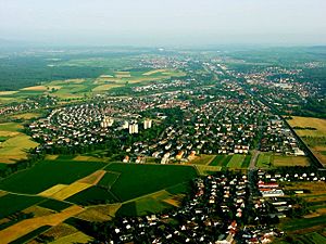 Aerial view of Emmendingen