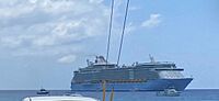 Freedom of the Seas (ship, 2006) Docked in Grand Cayman - April 24, 2025.cropped.jpg