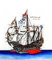 Göke (1495) the flagship of Kemal Reis