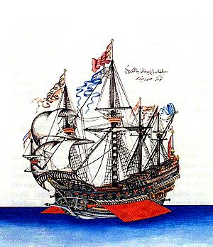 Göke (1495) the flagship of Kemal Reis