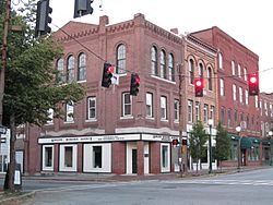 Historic downtown area of Gardiner