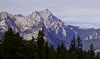 Gargoyle Mountain in Jasper