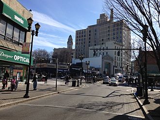 Getty Square, Yonkers, New York