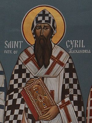 Icon St. Cyril of Alexandria