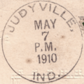 Judyville postmark