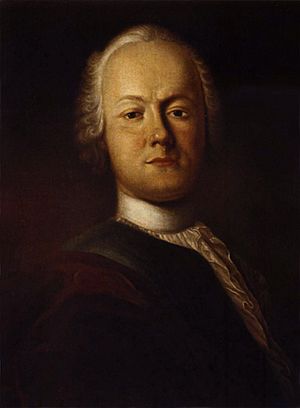 Klopstock by Johann Caspar Füssli (1750)