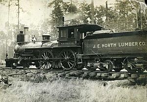 Locomotive J.E. North Lumber Company