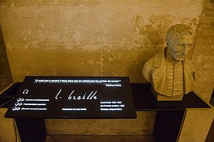 Louis Braille, Panthéon de Paris 2012-10-11