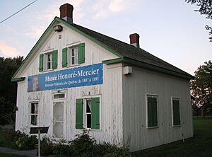 Maison natale de Honoré Mercier à Sabrevois 02