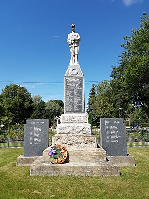 Manitou war cenotaph