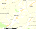 Map commune FR insee code 62018