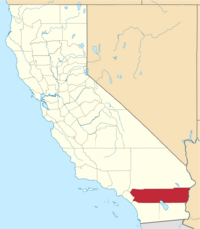 Location in the state of California