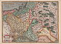 Mapa Polski i Litwy 1570