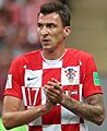 Mario Mandžukić in 2018