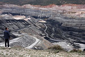 Coal mine in Estercuel