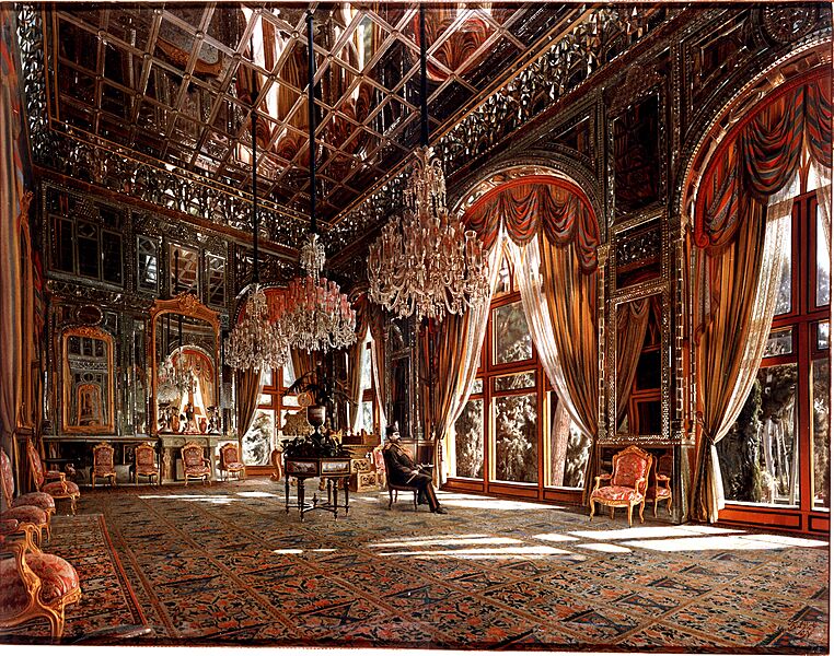 Mirror Hall by Kamal-ol-molk