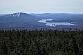Mt. Snow Ski Area and Somerset Lake - seen from Stratton Mountain