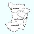 Municipalities of Dajabón Province