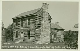 Nancy Hanks Lincoln home
