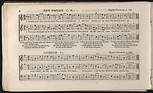 New Britain Southern Harmony Amazing Grace