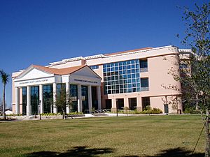 The Okeechobee County Judicial Center, in Okeechobee