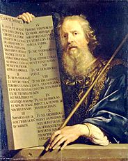 Philippe de Champaigne - Moses with the Ten Commandments - WGA04717