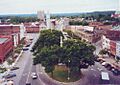 Public Square (Watertown, New York - aerial view)