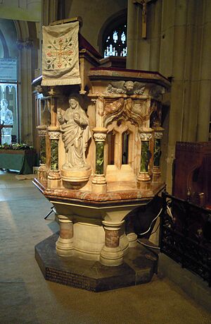 Pulpit St Marys Bideford 2018