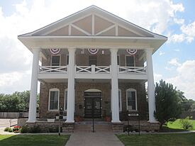 Garza County Historical Museum in Post is a restored sanitarium