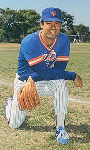 Ron Darling 1986 by Barry Colla