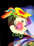 Sarah Jackson, Hoity Toity, digital painting, 1998