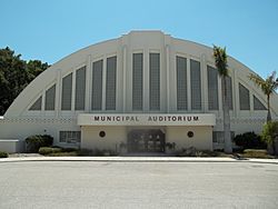 Front of Municipal Auditorium