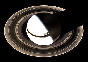 Saturn from Cassini Orbiter (2007-01-19)