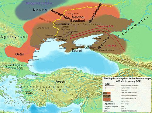 Scythian kingdom in the Pontic steppe