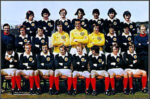 Selección Escocesa 1972