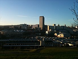 Sheffield skyline day