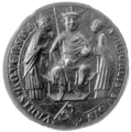 Sigillum regalis sedis urbis Aquensis anno 1327