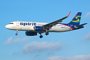 Spirit A320 at BWI