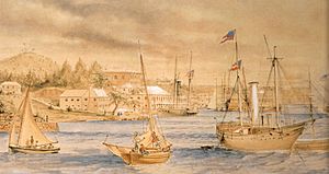St. George's Harbour circa 1864