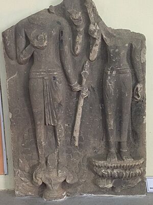Statue of Vishnu and Lakshmi