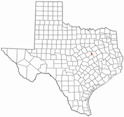 Location of Mart, Texas