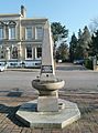 Teddington - Jubilee water fountain & the pub that used to be the Clarence1.JPG