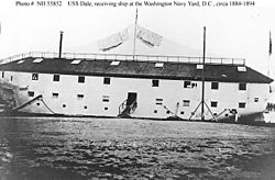 USS Dale (1839) at DC